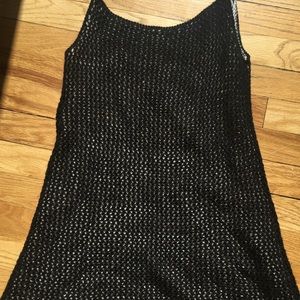Vintage knit (baby alpaca) reversible tank dress.